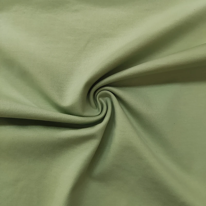 Оптовая продажа под заказ мерсеризованная интерлок 85% Пима хлопковая 15% спандекс трикотажная ткань для платья и рубашки