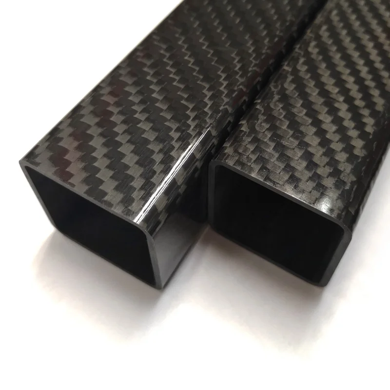 
Customized Carbon fiber square tube pipe high strength glossy and matte factory 