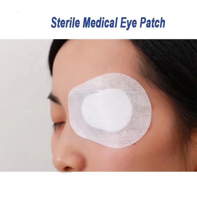 Manufactory medical Sterile Eye Pads 6.5*9.5cm/5.5*8.5cm/5*7.5cm/Ocular adhesive occlusive bandage