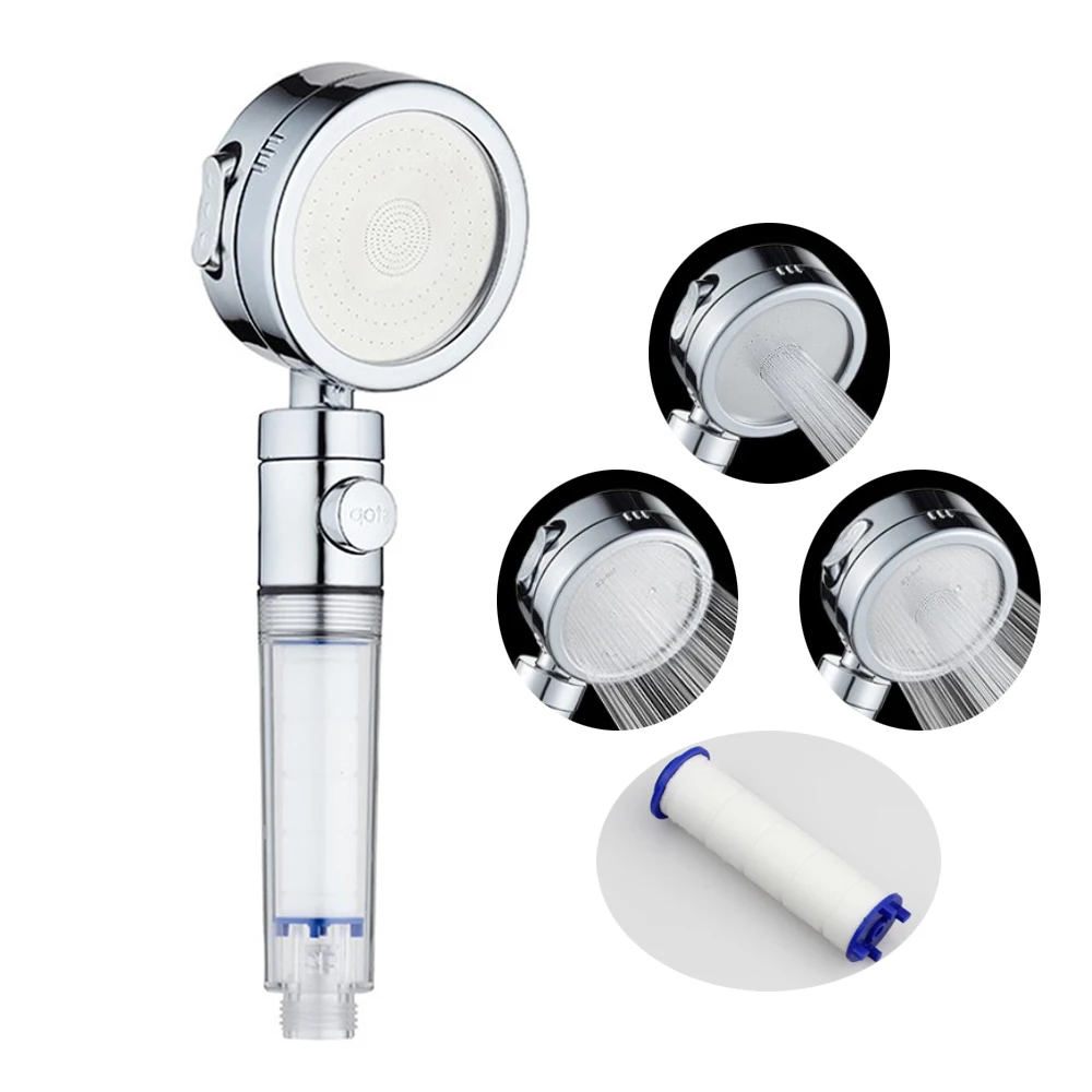 100% Water Saving PP Cotton Shower Filter Head with Water Chlorine Fluoride Purified Water Quality