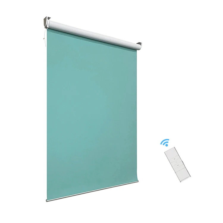 Manufacturer Price Wholesale Motorized Roller Shade Binds Window Blackout Electric Roller Blinds