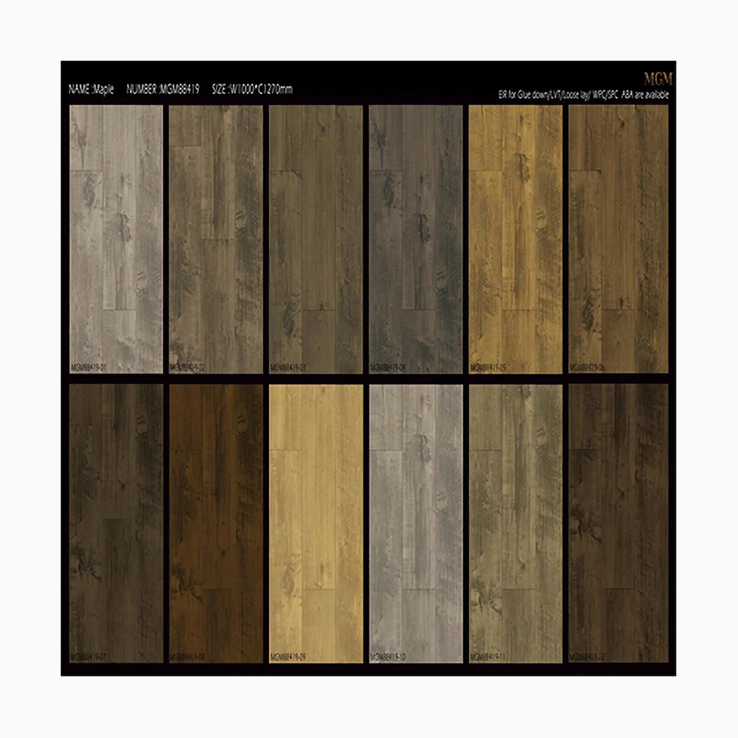 Hot Selling Wholesale Price Waterproof Stone Plastic Core PVC White SPC Marble Flooring