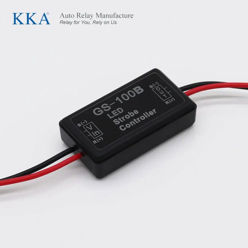 KKA-GS100B Strobe Controller for LED Stoplight, Slow flash 4 times then keep birght