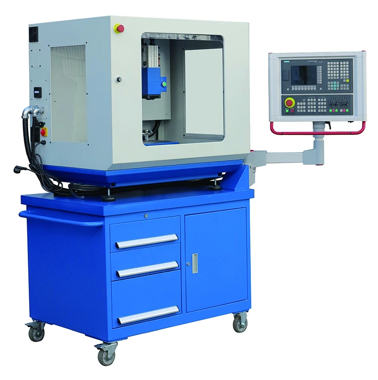 iKX1-SIEMENS High precision Mini CNC Milling Machine For Metal Tool