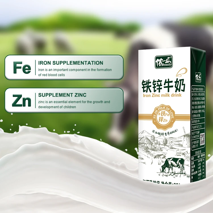 LISHI Daily Drink Ready To Drink Breakfast Zinc Iron 72 Per Carton 12 Per Pack 250ml Dairy Milk