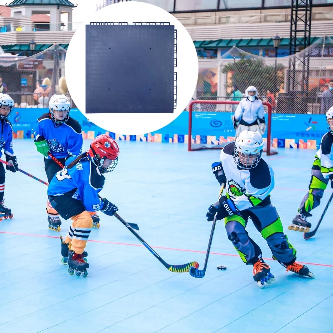 PP Plastic Indoor Inline Hockey Floor Futsal Court Surface sport flooring Manufacturer