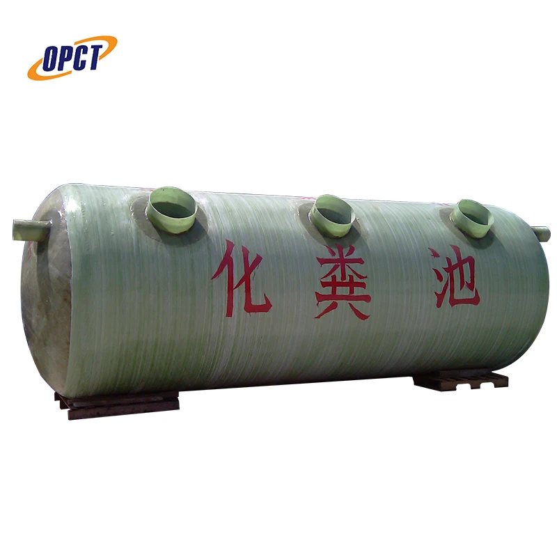 Factory Custom FRP Septic Tank Fiberglass Septic Tank Prices for Farms Restaurants
