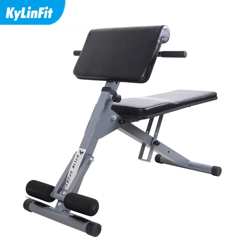 Hyperextension Gym Exercise Roman Chair Fitness Bench