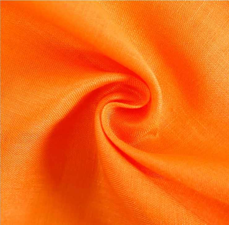 
Factory direct linen flax fabric for shirt 
