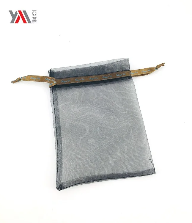 Wholesale custom candy jewelry drawstring organza small gift bag candy bag
