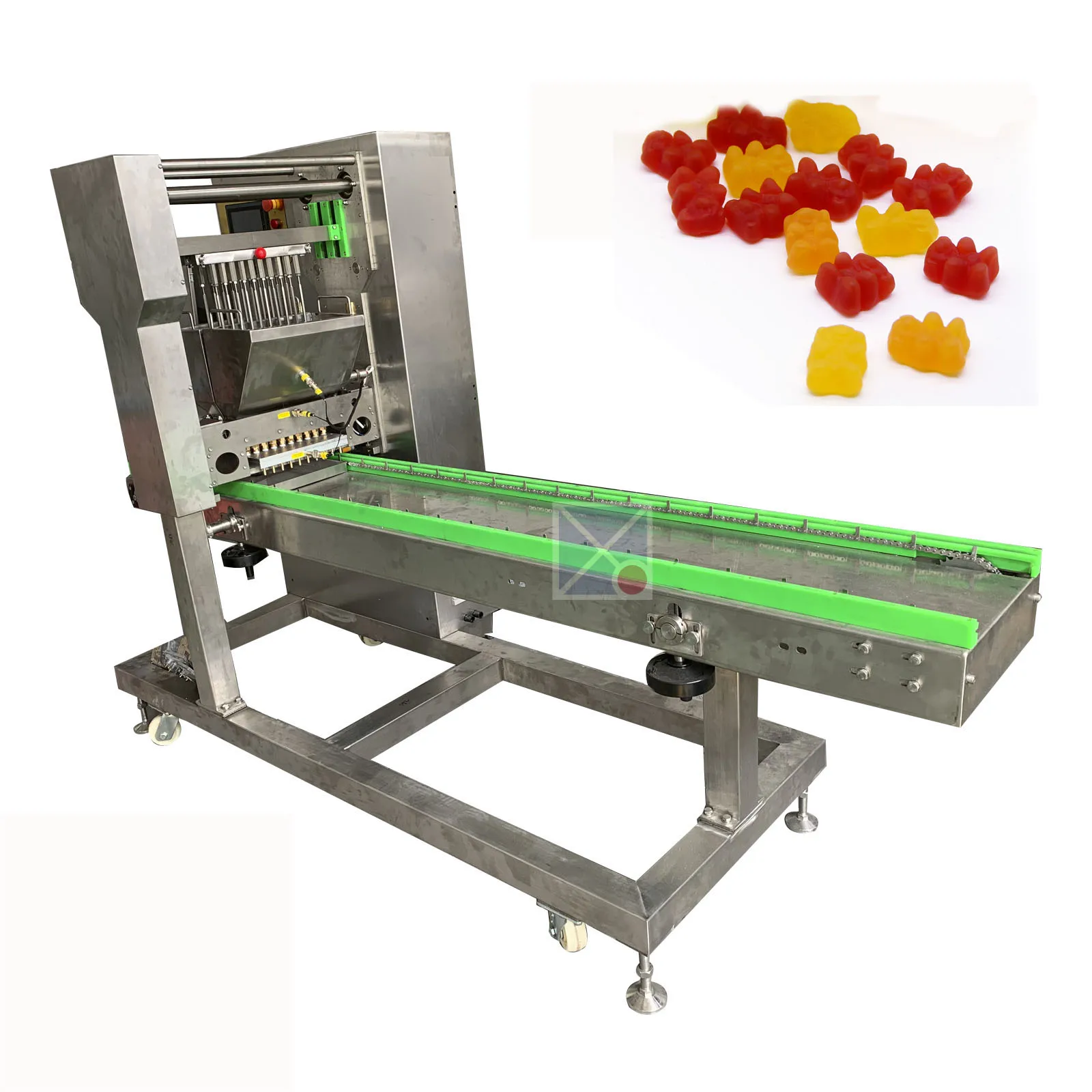 Semi auto Small Jelly Candy Making Machine Small Gummy Machine