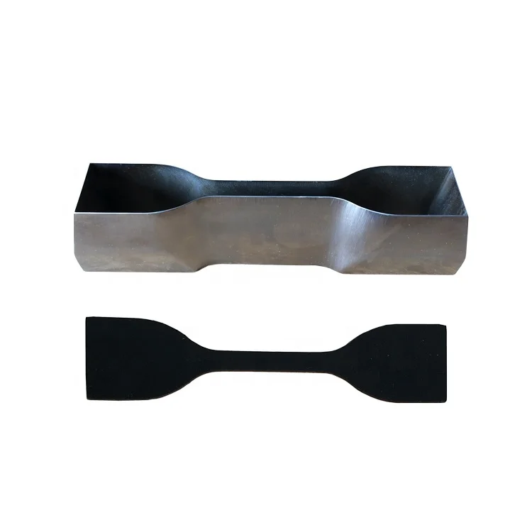 ISO 527 Alloy Steel Dumbbell Die Cutter For Rubber, Stainless Steel Dumbbell Shaped Sample Cutter For Plastic