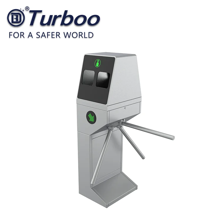 New design guangdong manufacture  barrier gate smart access control  hands clean tripod turnstiles