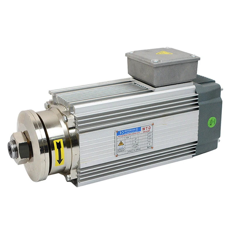 Air-cooled saw blade  3KW 3000rpm precision high-speed  aluminum cutting  spindle motor for cnc router motor