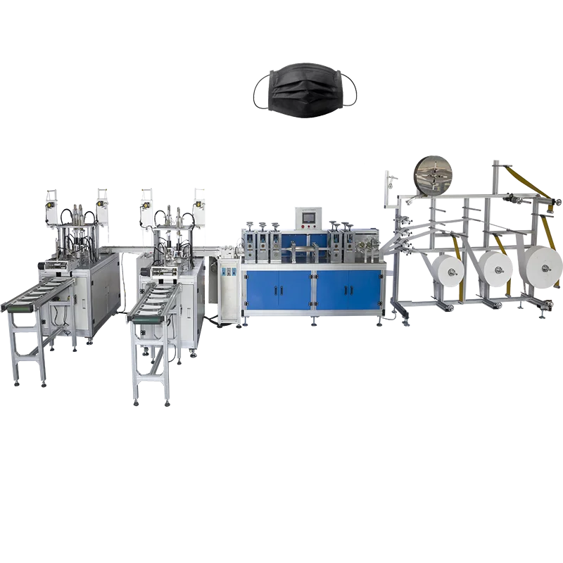 Плиссированная маска для лица, сварочный аппарат для ушных петель