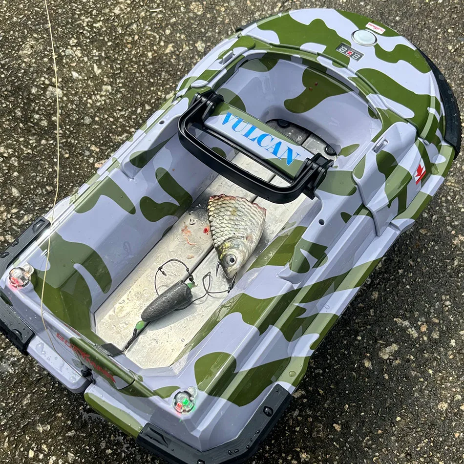 Boatman Vulcan Carp Fishing Boat With Camou Color Long Fishing Distance
