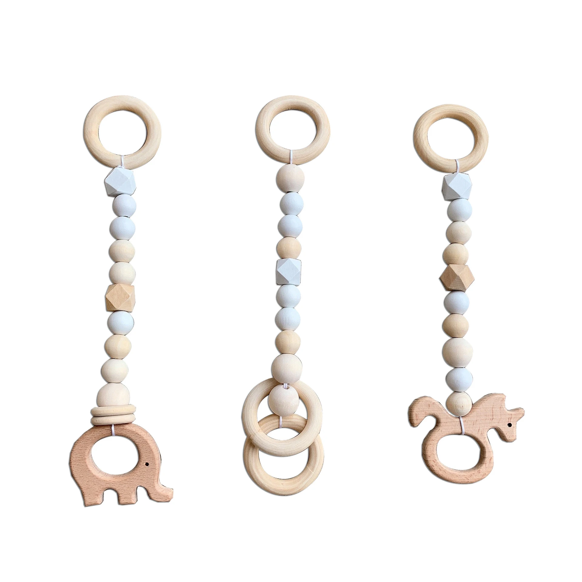 Cute Wholesale Wooden Rattan Baby Gym Play,High Quality Eco-friendly Indoor Wooden Baby Play Gym