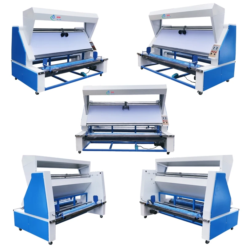 Multi function Electronic Automatic Fabric Edge Knit and Woven Textile Fabric Inspection Machine