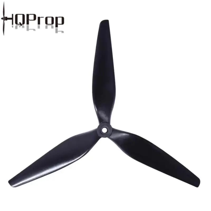 HQProp 8X4.5X3 8-дюймовый 3-лопастной (2CW + 2CCW) нейлоновый Пропеллер из черного стекловолокна для дрона RC Multirotor macrod Quad Cinelifter