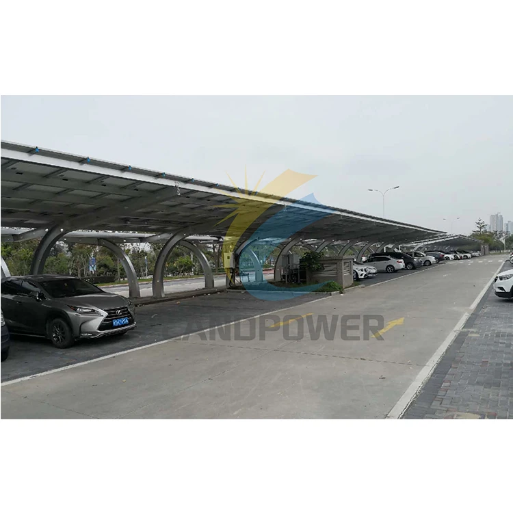 Low Budget Steel Strcutre Carport/Solar Car Canopy/Solar Car Parking Shed For Solar Carport Mounting Rack System