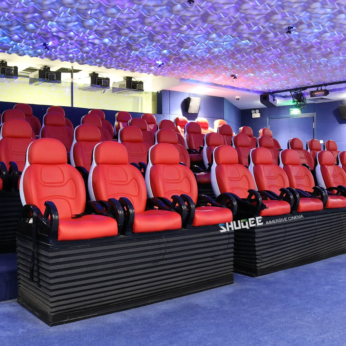 Hydraulic/Electric System 5D Cinema 5D Simulator 5D Motion Ride 5D