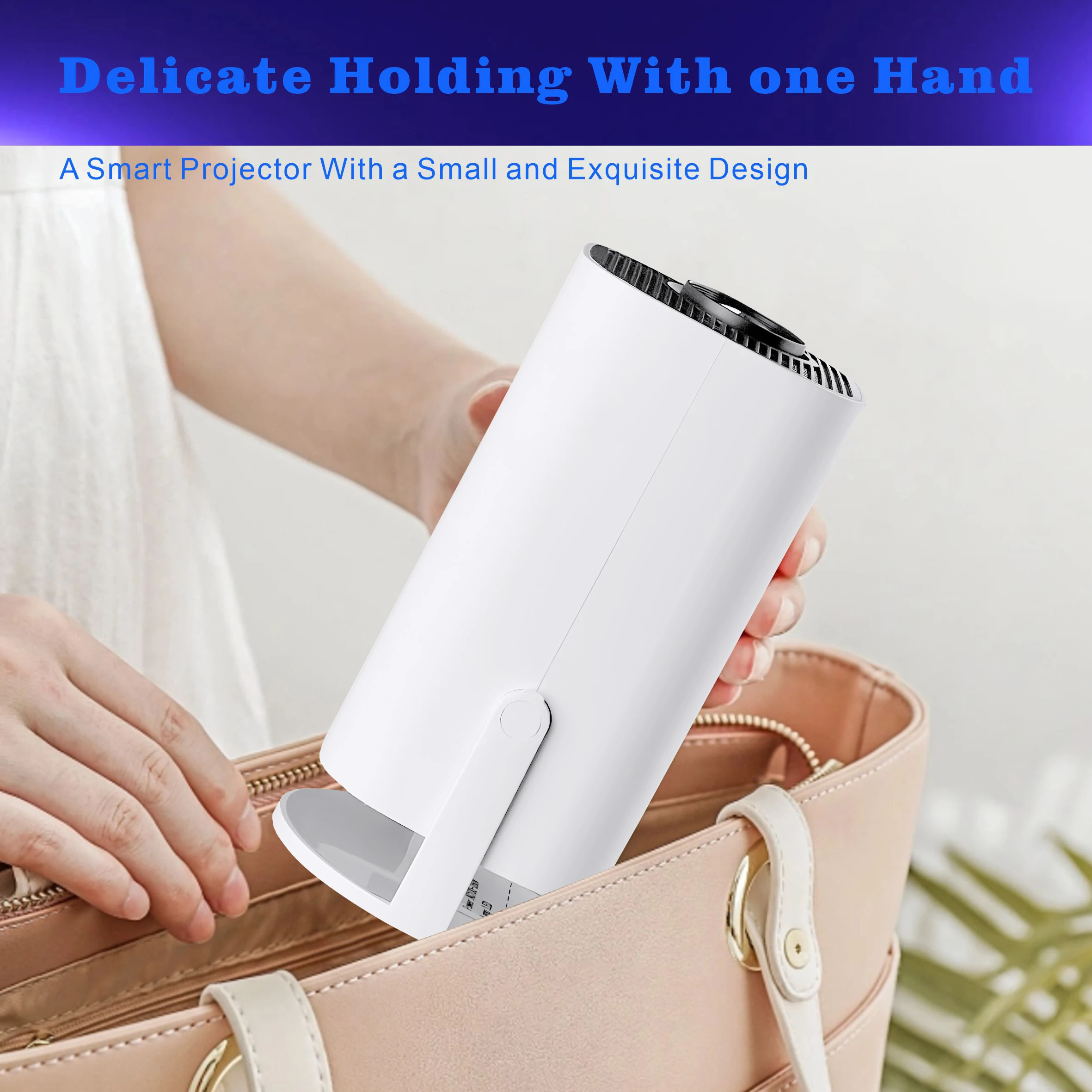 P30 Pro Smart Projector Support Dual Band Wifi6/BT5.0 180 Degrees Flip Portable Home Cinema Outdoor Projetor