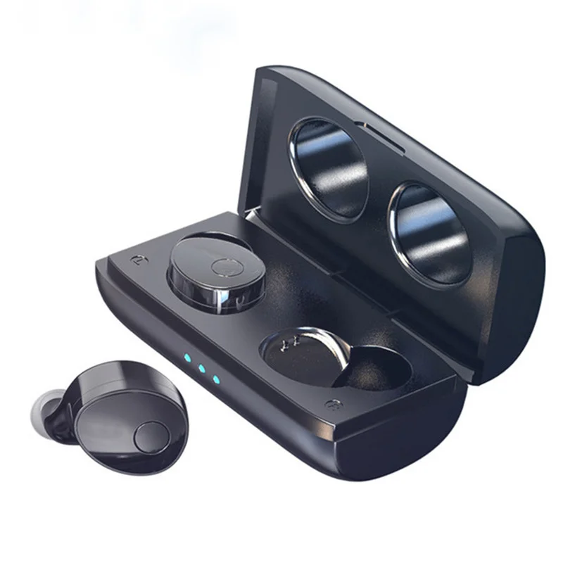 TWS Earphone Model T11 5.0 Waterproof Bt 9D Stereo Wireless Earphone Support iOS/Android Phones HD Call