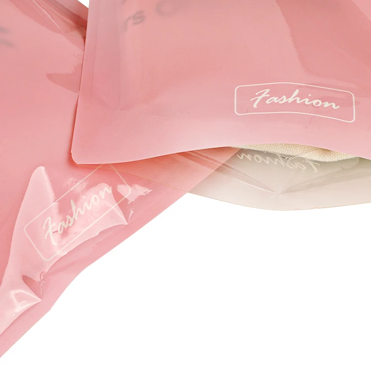 Low Moq Eco-friendly  Clear Ziplock Bag With Custom Logo/design Packaging For Clothing/shoes