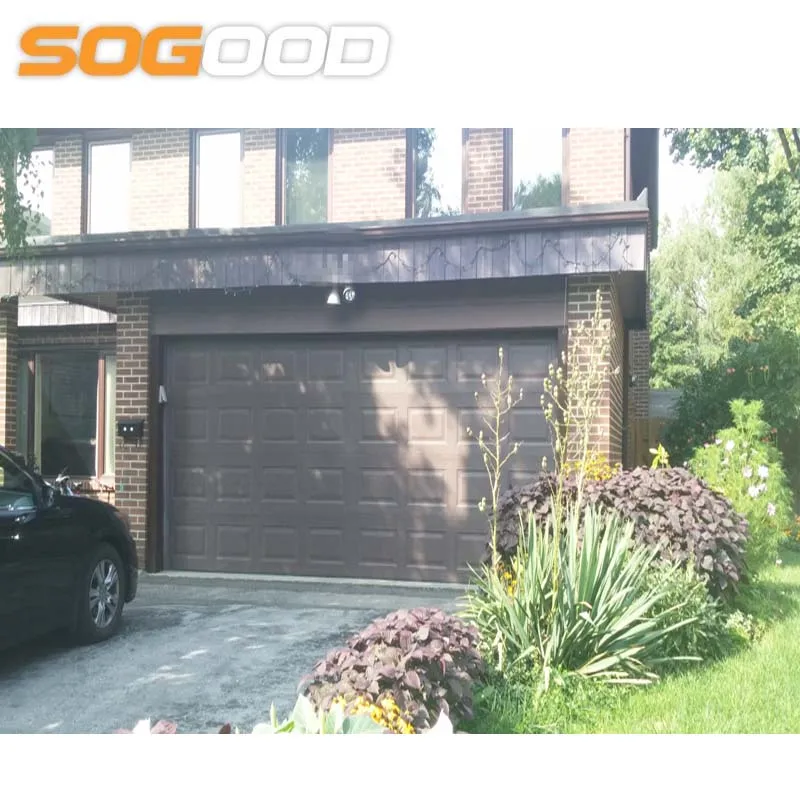 factory direct sale quality cheap used sectional garage door sale