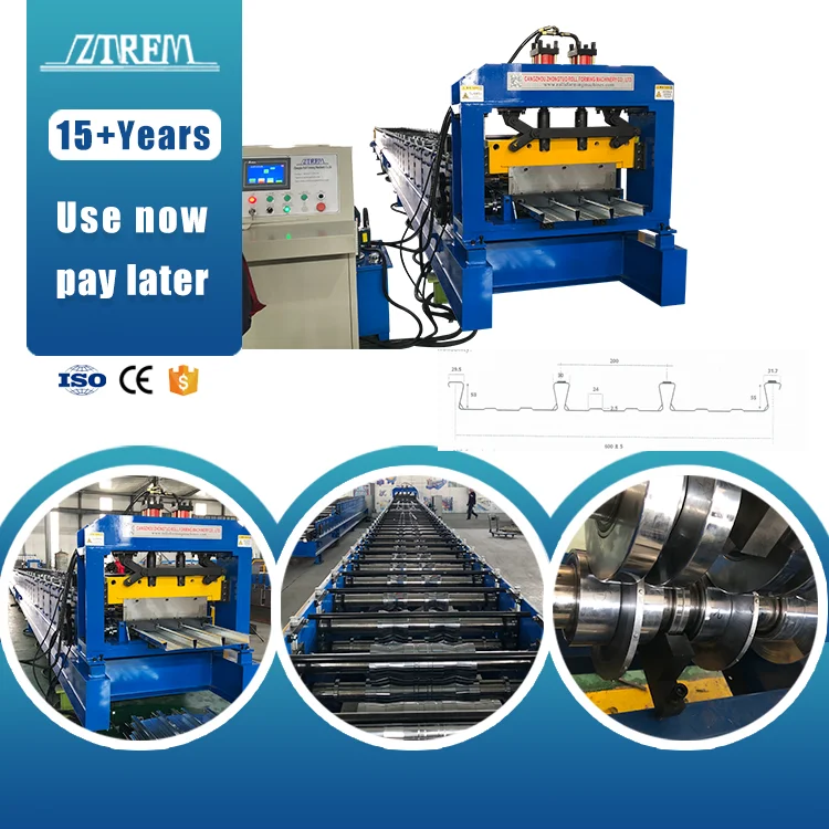 2023 Popular Dovetail Deck Roll Forming Machine Easy Installation Dovetail Deck Rolling Forming Machine