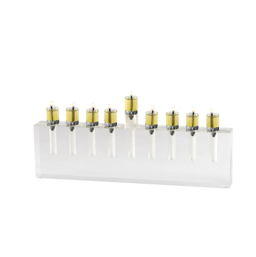 Lucite Acrylic Menorah for Jewish