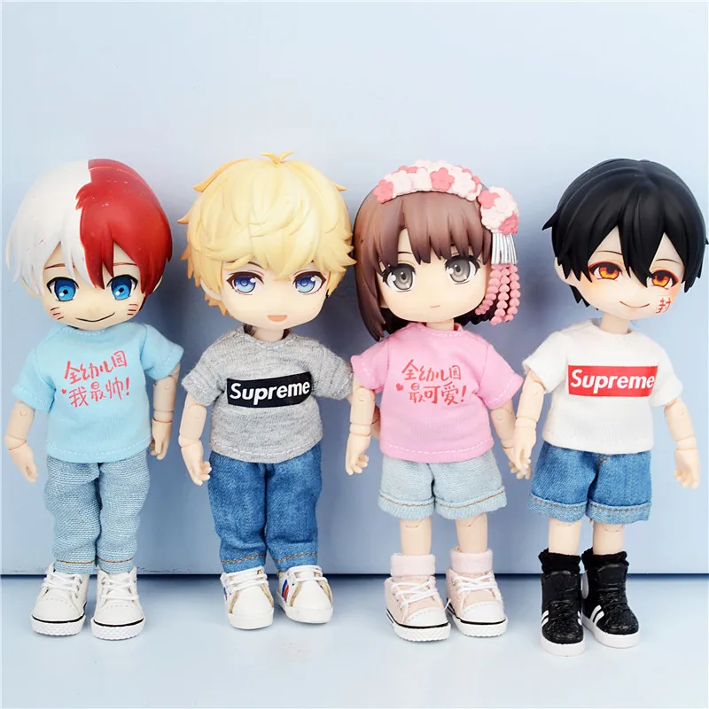 Wholesale OB11 baby Clothes shorts bjd doll Clothes molly,1/12 BJD pants Doll Accessories Clothing