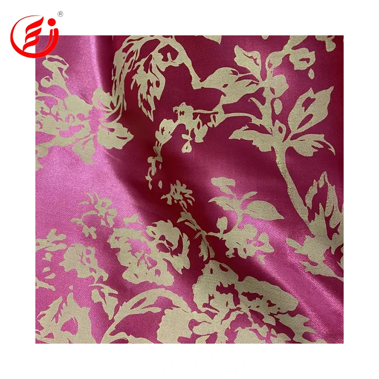 Cheap polyester satin fabric 100% polyester Satin fabric for mattress use