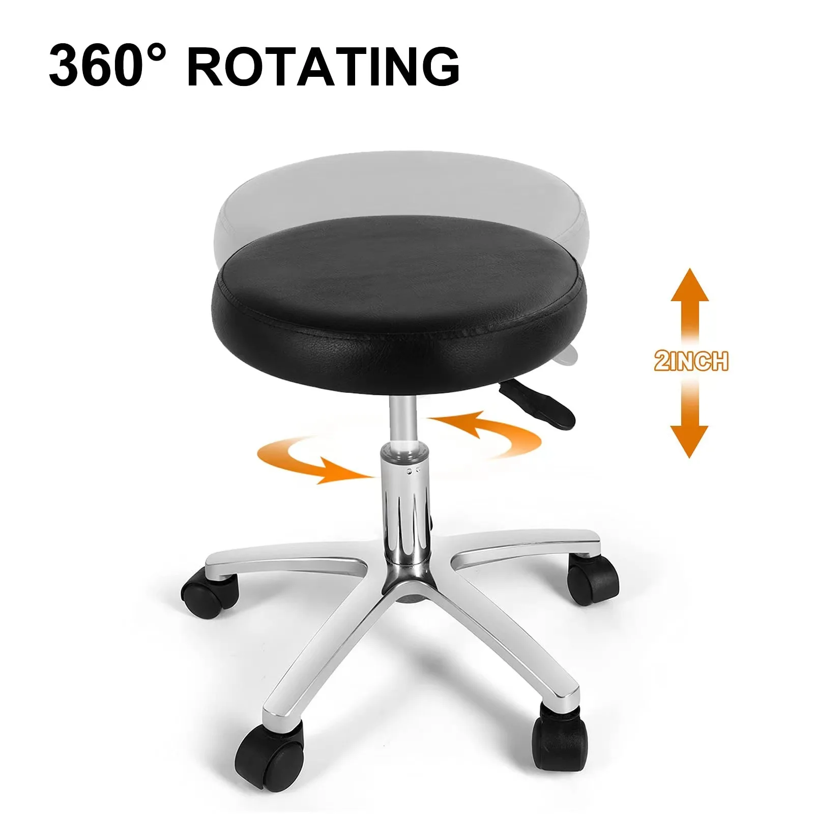 Pedicure chair hydraulic swivel spa message chair with massage basin aluminum alloy amazon hot sale