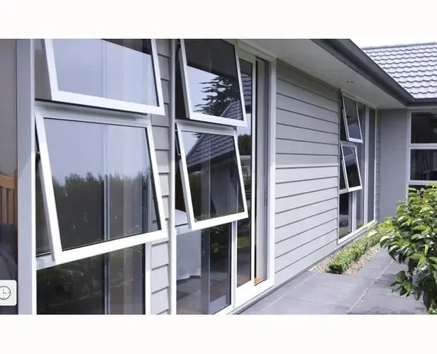 New Style Hot Selling Customisable Secure Lock Durable Powder Coated Aluminium Frame Aluminium Awning Windows