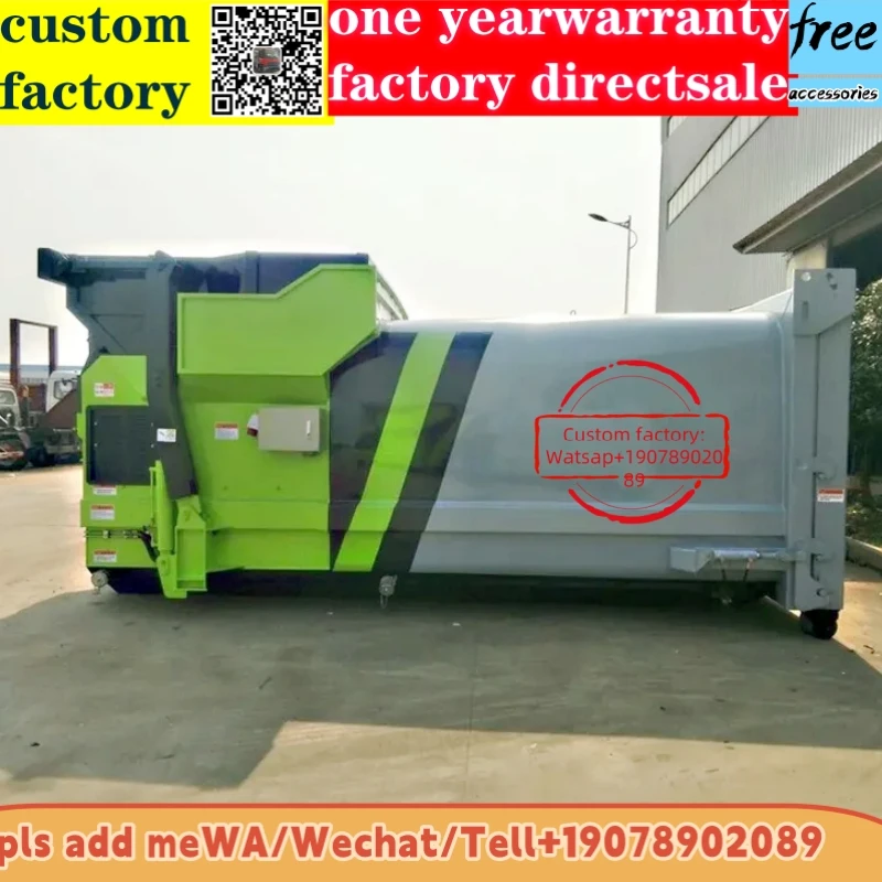 Diesel China factory 20cm 106cm  underground buried type compression garbage trash station garbage container for sale