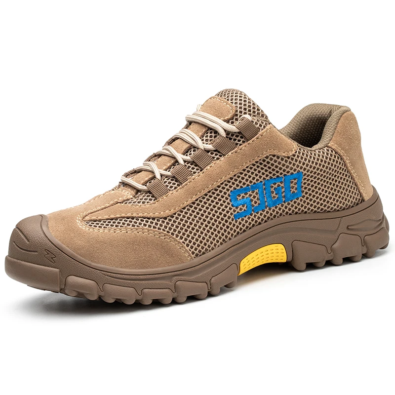Prevent Puncture Steel Toe Safety Shoes Smash proof design  Non-slip rubber sole Hard-wearing Safety Shoes