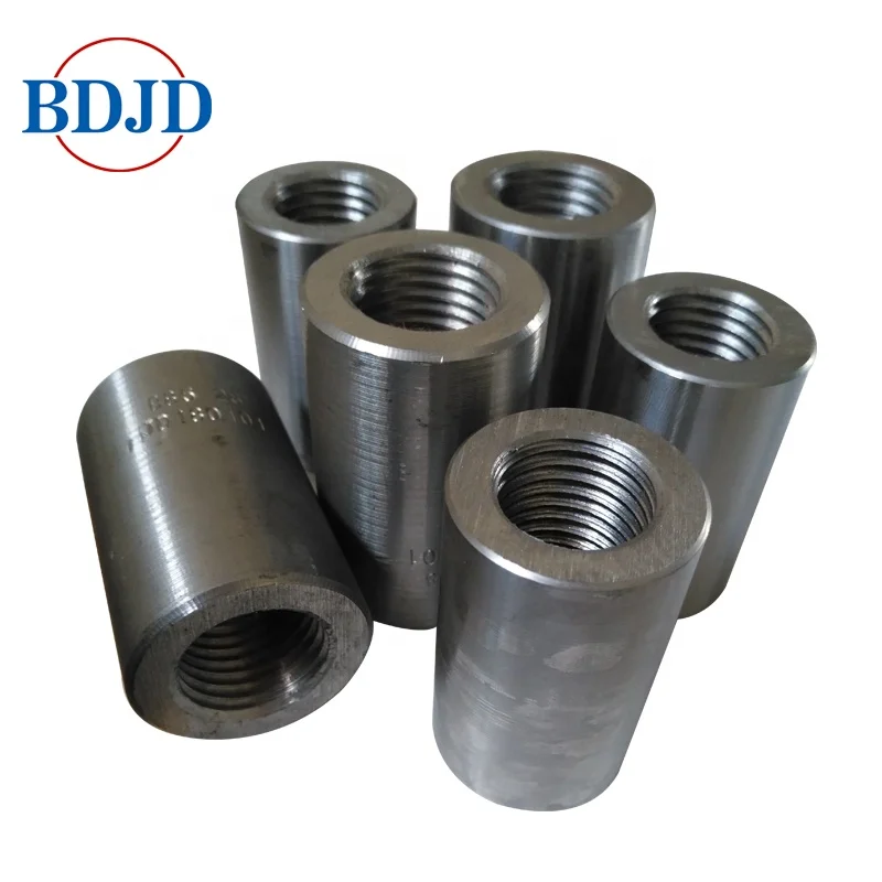Construction Project Material Coupling Bar Steel rebar splicing coupler