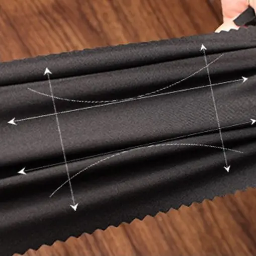 70D Polyamide Plain Woven 88%Nylon 12%Spandex Soft Touch 4 way Stretch Fabric for Sportswear