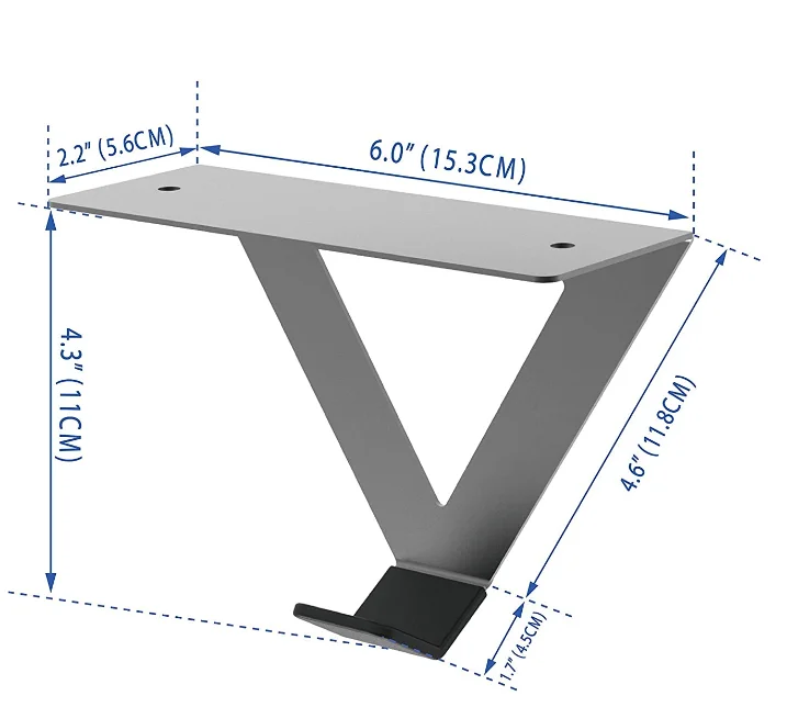 Wholesale fixed wall-mounted bicycle high quality professional design Hook type bicycle rack