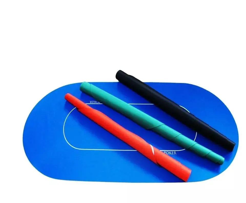 New & Sealed Gorgeous Poker Table Top Green Mat Pad Blackjack Texas Casino Desk Rubber Mat