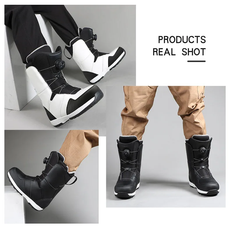 New Design Unisex Winter Outdoor Snowboarding Adult Snowboard Boot Ski Boots