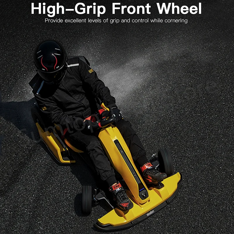 Original Front Wheel Assembly For Ninebot Gokart PRO Go Kart Pro2 Kit Refit Smart MAX Self Balance Scooter Front Tyre Accessory