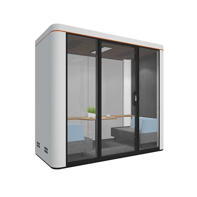 Soundproof Commercial Meeting Booth Soundproof Office Booth Acoustic Pods Soundproof Office Pods