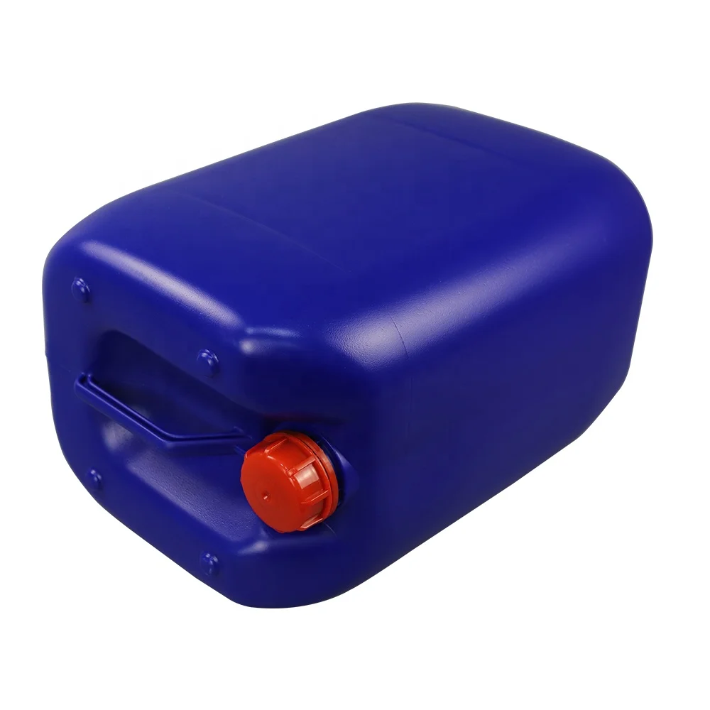 30 л пластиковый цилиндр квадратный синий jerrycan HDPE литров химический барабан с крышкой и ручкой выдувного формования кг