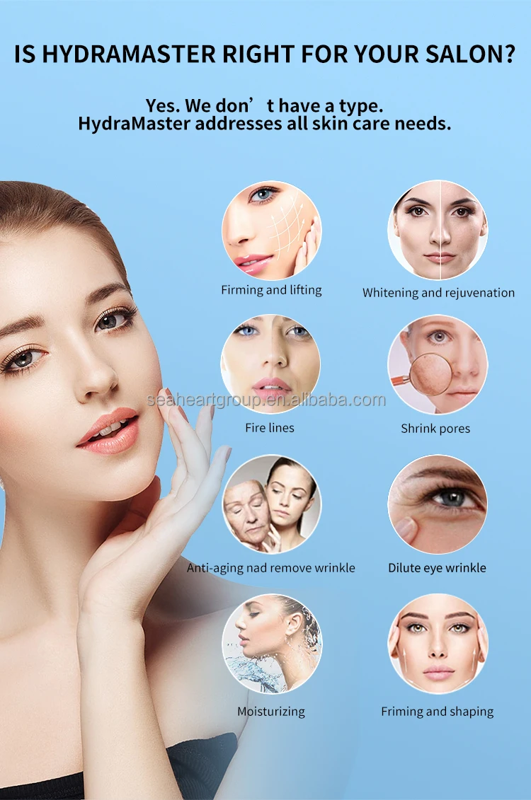 HydraMaster excellent results strong hydra skin facial 10 in 1 machine