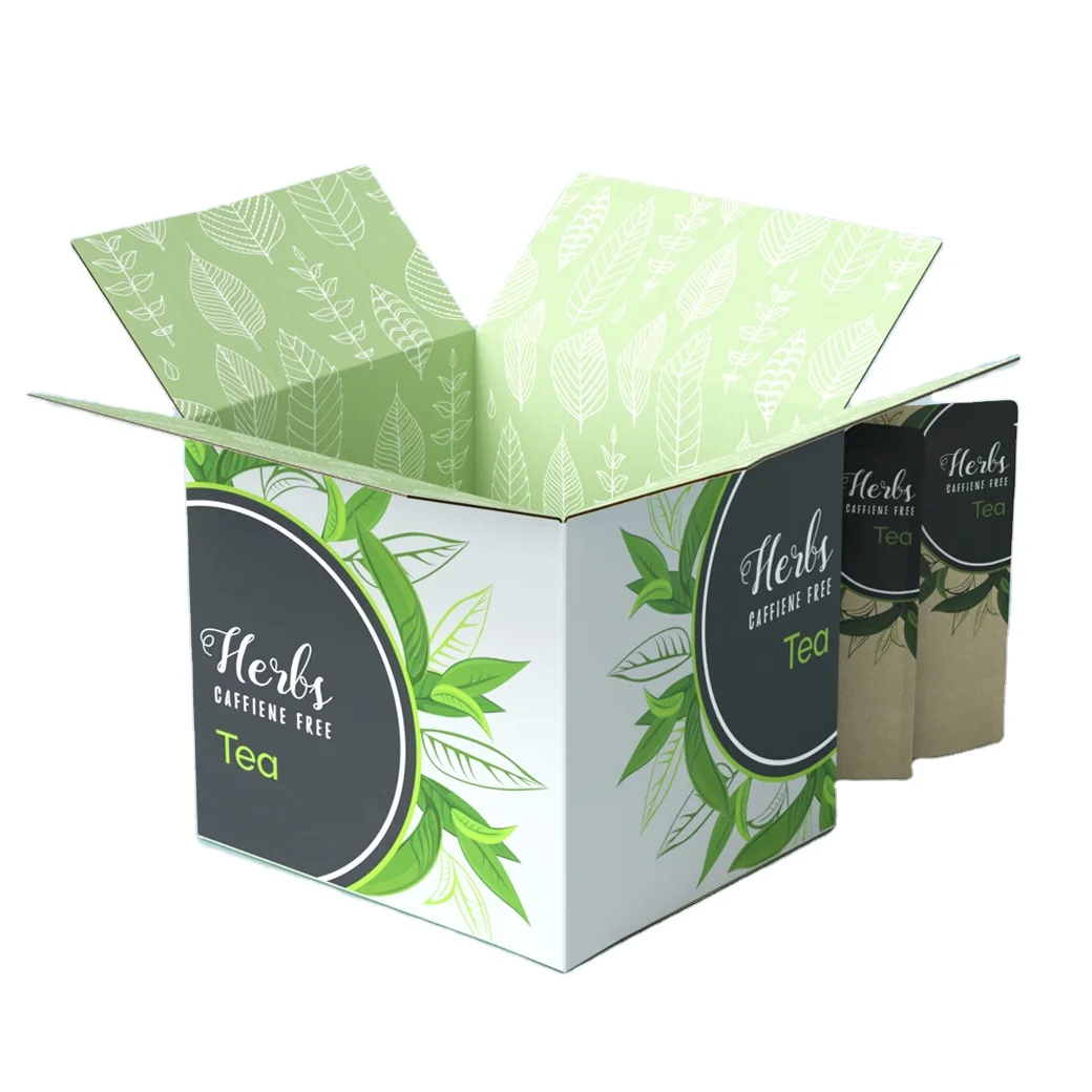 Outdoor Products Customized Logo Print Corrugate Cardboard Delivery Boxes Industrial Package mailer Shipping boxes