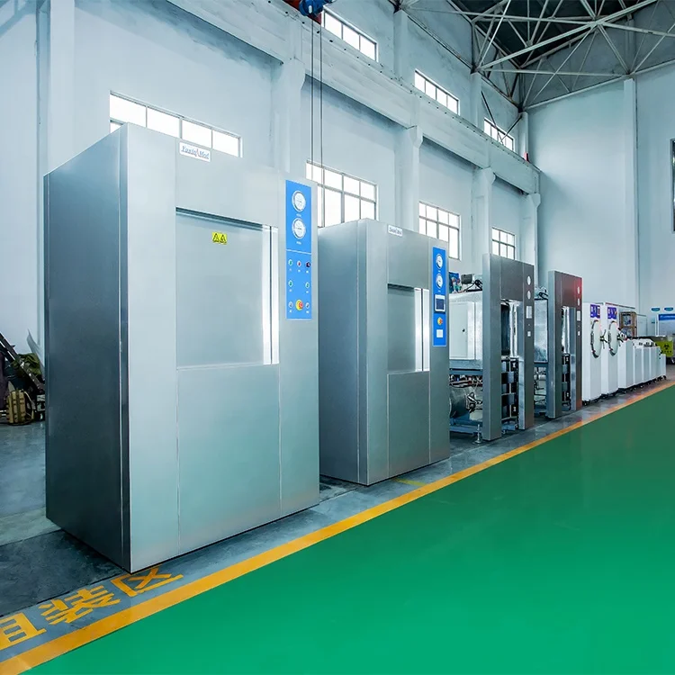 Ingenious manufacture of 250L pulse vacuum autoclave for medical