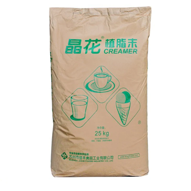 Food grade multi-layer Kraft paper bags for milk powder and food additive package packaging