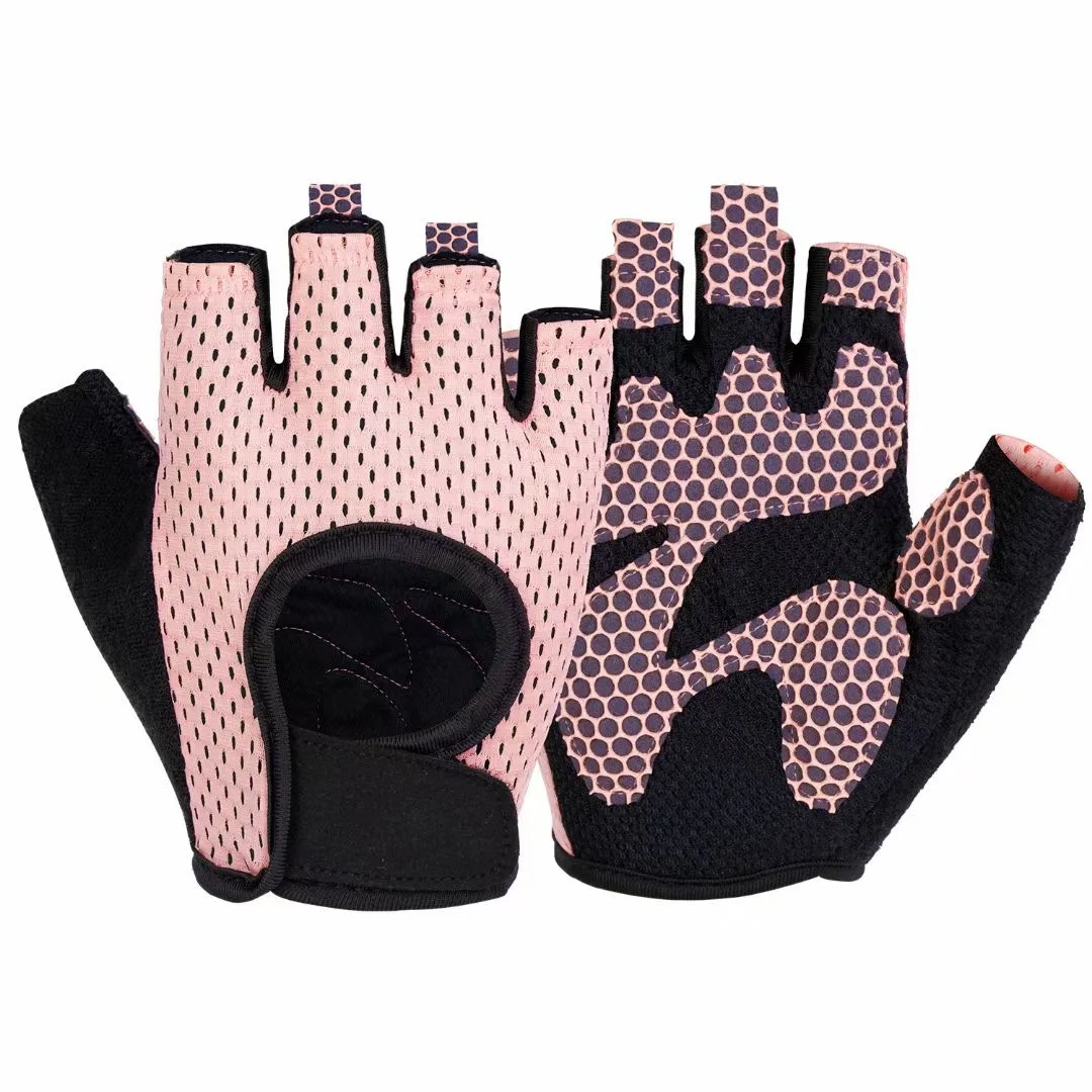 New style Best Quality Half-finger custom Logo Sports Hand Glove Anti-Slip Weightlifting Fitness Gloves